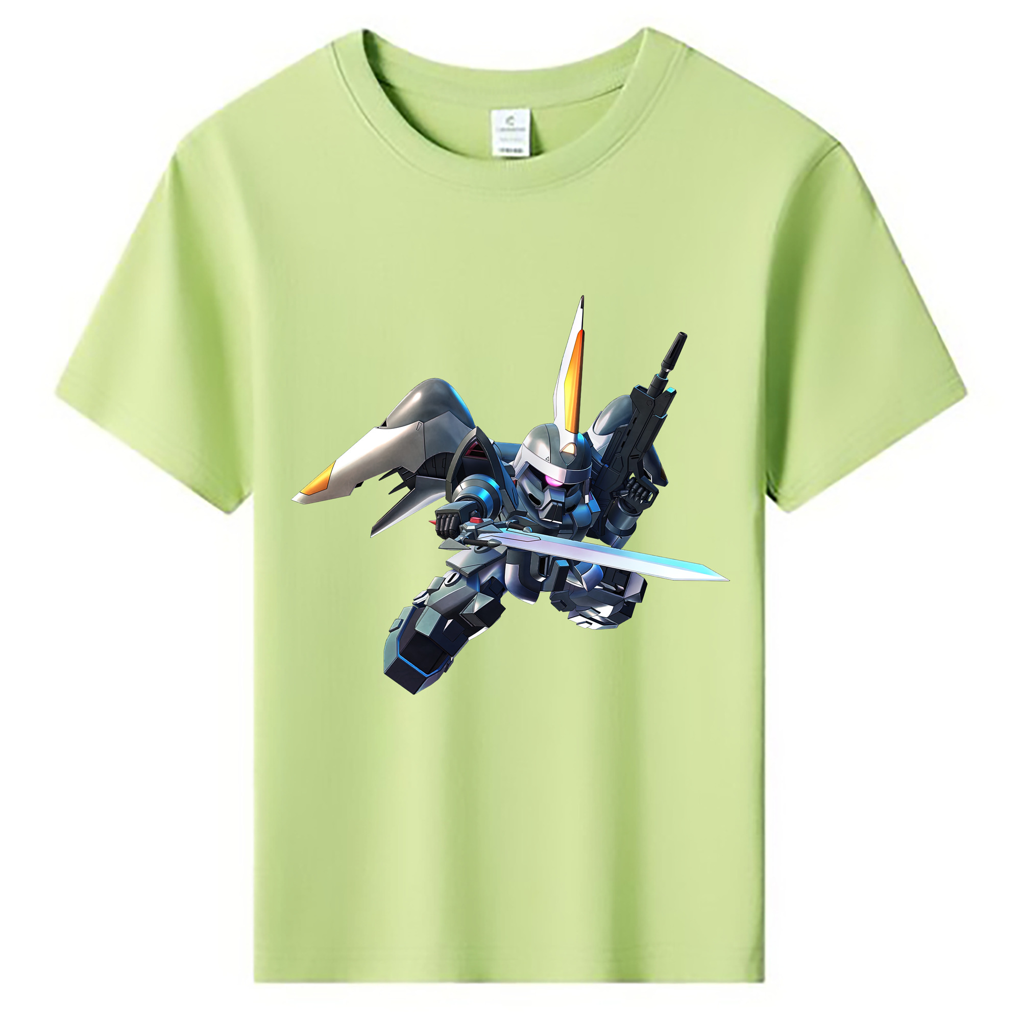 （画像用） 機動戦士ガンダム Mobile Suit Gundam 綿100％キッズTシャツ（フロントプリント）